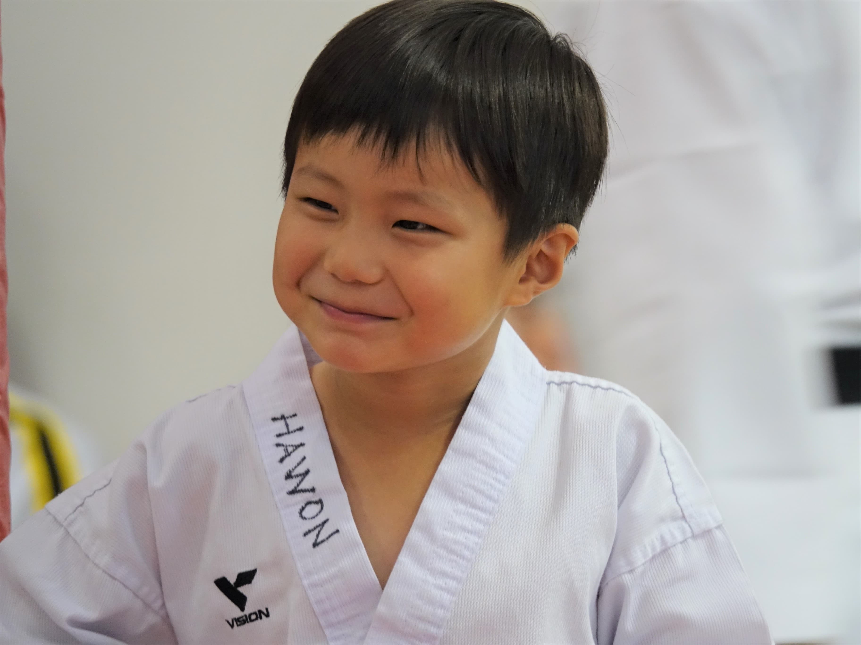 Eagle Taekwondo students training